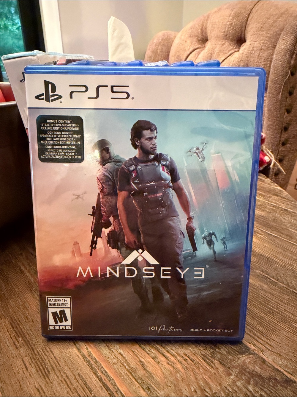 Sony PS5 Mindseye Video Game - Blue Case